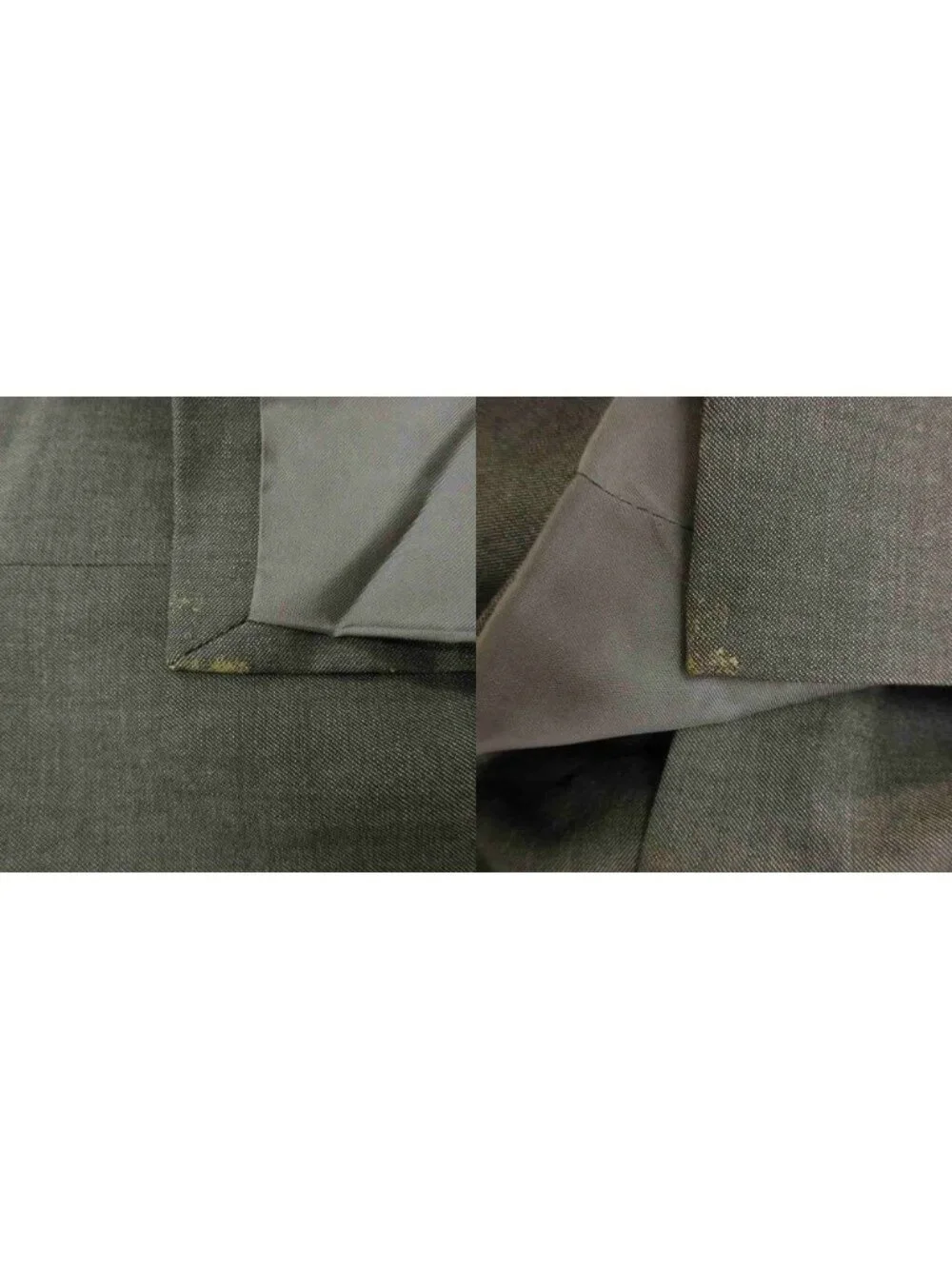 Gucci Suit Set Top and Bottom Tailored Jacket Wool Single Fully Lined Side Vent
